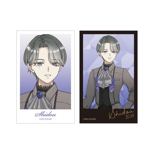 『MILGRAM -ミルグラム-』描き下ろし シドウ バースデーver. 第2弾 インスタントカメラ風イラストカード2枚セット